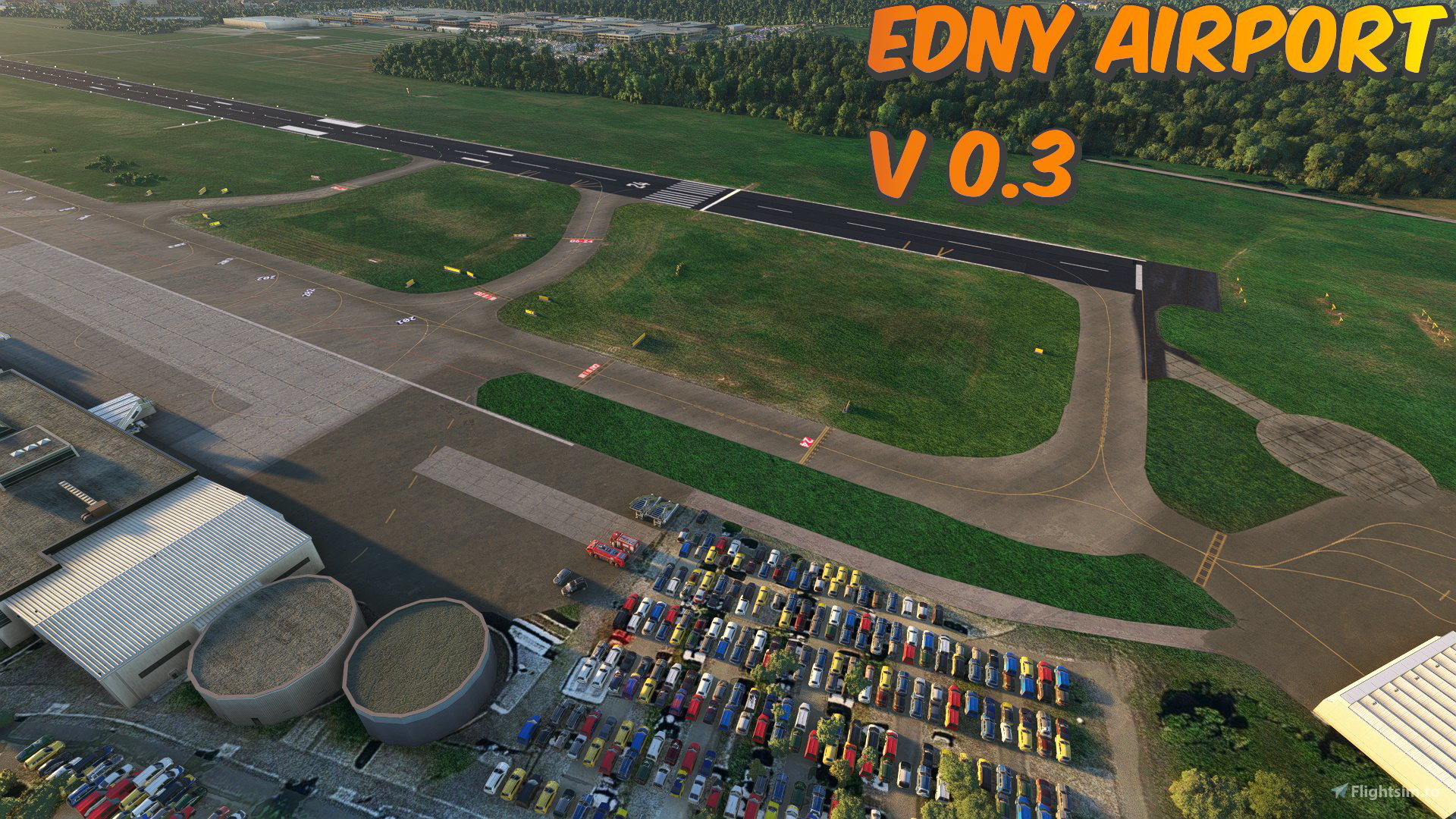ABANDONED !!! Friedrichshafen Airport - EDNY ENHANCED [V0.3.9 - helipads - custom textures] - Image 1