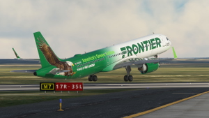 Frontier "Frederick The Bald Eagle" - LatinVFR A321Neo thumbnail 1