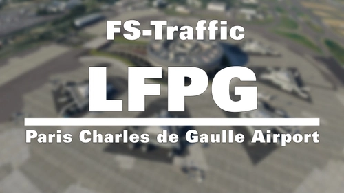 FS-Traffic - Paris Charles de Gaulle Airport (LFPG)