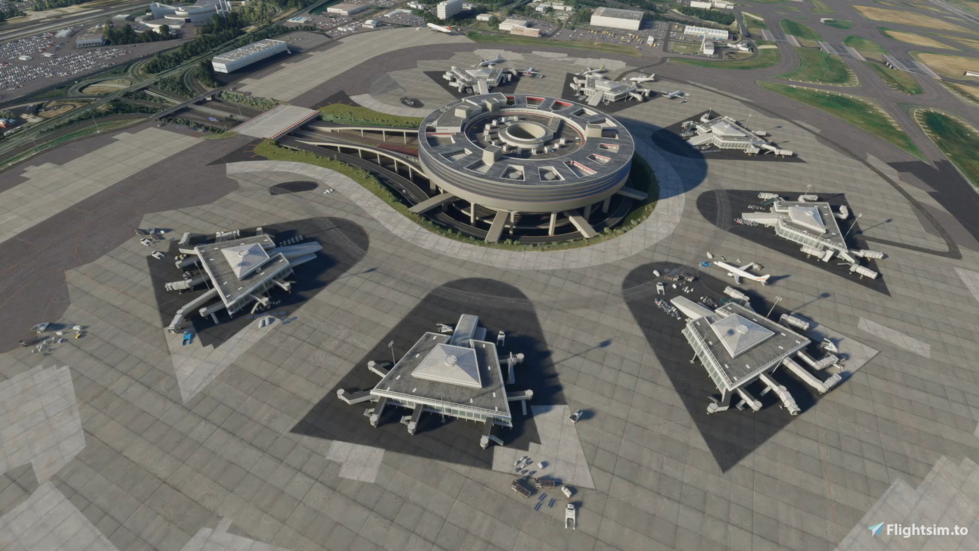 Lfpg FS-Traffic - Paris Charles de Gaulle Airport (LFPG) за Microsoft Flight ...