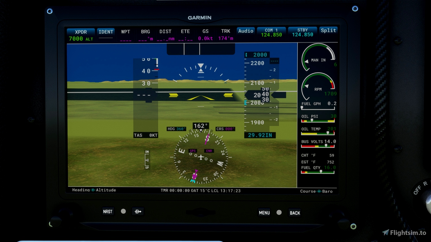 FSReborn TL-Ultralight TL-2000 Sting S4 - Grey/Orange Checker Livery pour  Microsoft Flight Simulator