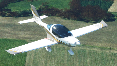 FSReborn TL-2000 Sting S4 - Grey/Orange Checker Livery