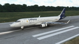 FSS E-175 Lufthansa Livery thumbnail 1