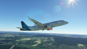 FSS E-175 Lufthansa Livery thumbnail 3