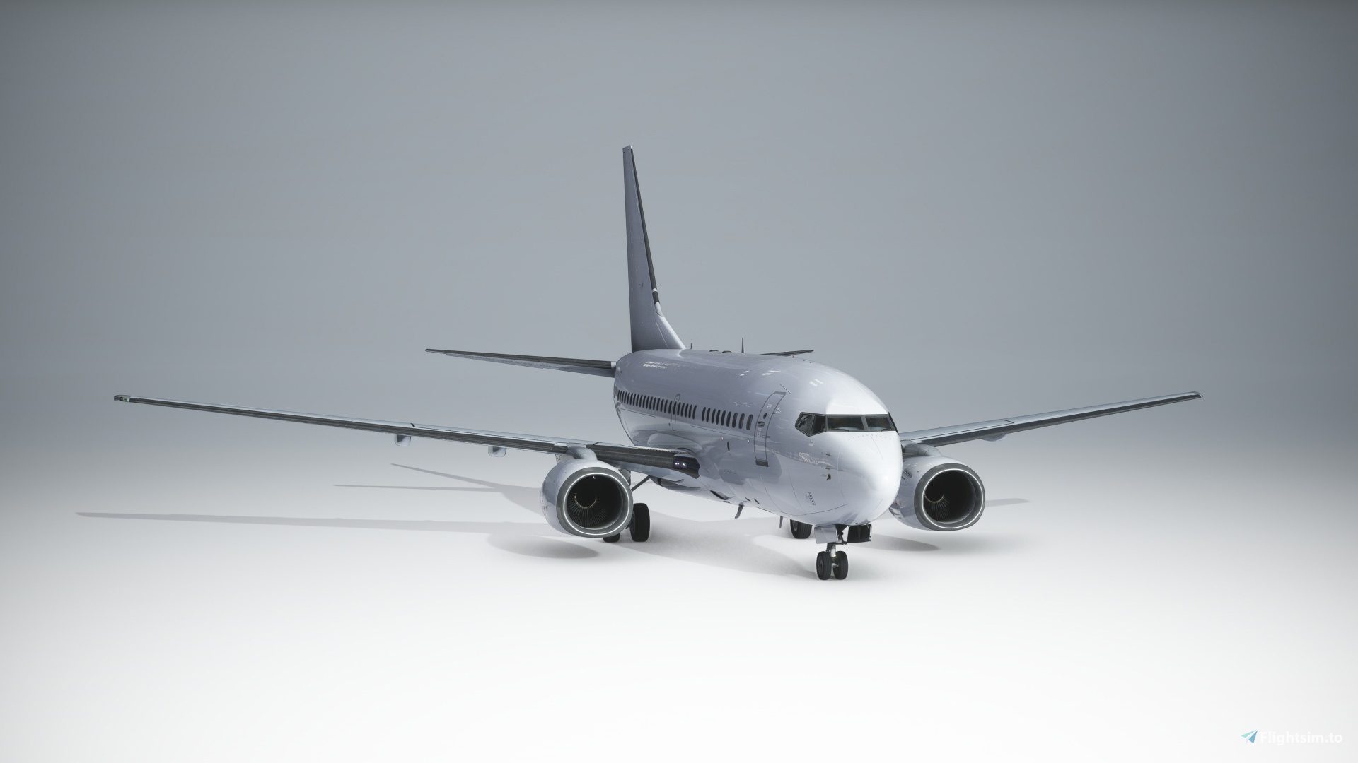 Full White PMDG 737-600 (by request) - Image 1