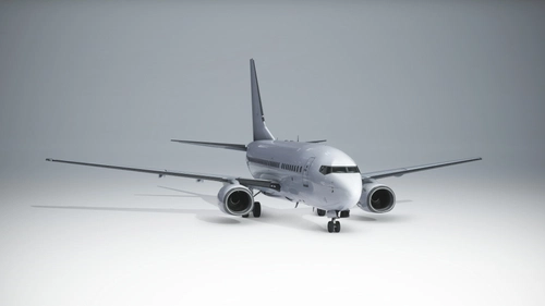 Full White PMDG 737-600 (by request)