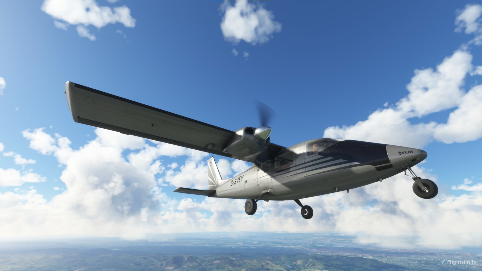 GSVEY / DGYRO liveries for the Nemeth Designs' P68B for Microsoft