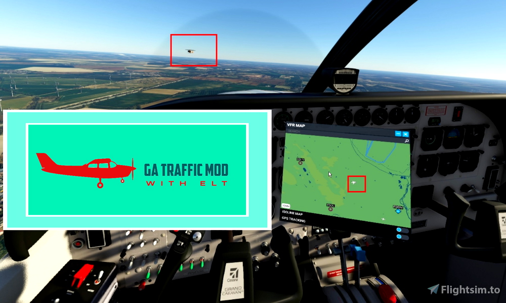 GAmod with ELT for Microsoft Flight Simulator MSFS