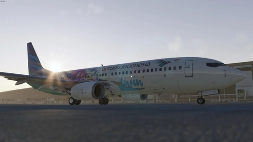 Garuda Indonesia (Livin' by Mandiri c/s) / PK-GFI