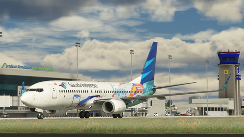 Garuda Indonesia (Livin' by Mandiri c/s) / PK-GFJ