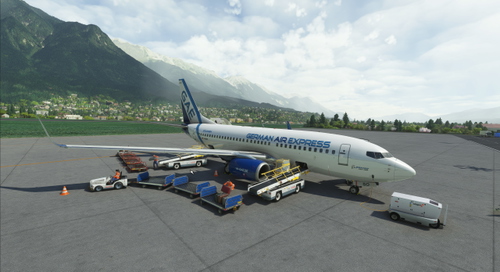 German Air Express VA - PMDG 737-700 BW & SSW Livery Pack