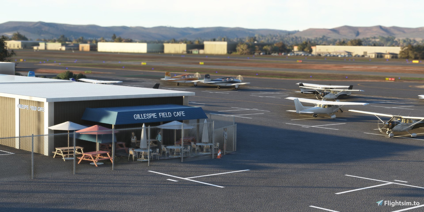 San Diego Gillespie Field (KSEE) for Microsoft Flight Simulator MSFS