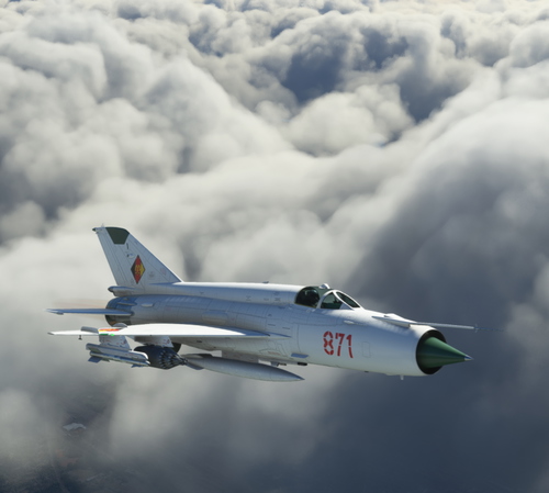 GKS MiG-21 "871" GDR-Air Force