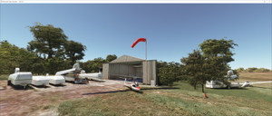 Gliding airfield Haamstede EHBU (EHHS / NL-0031) province of Zeeland - the Netherlands. thumbnail 2