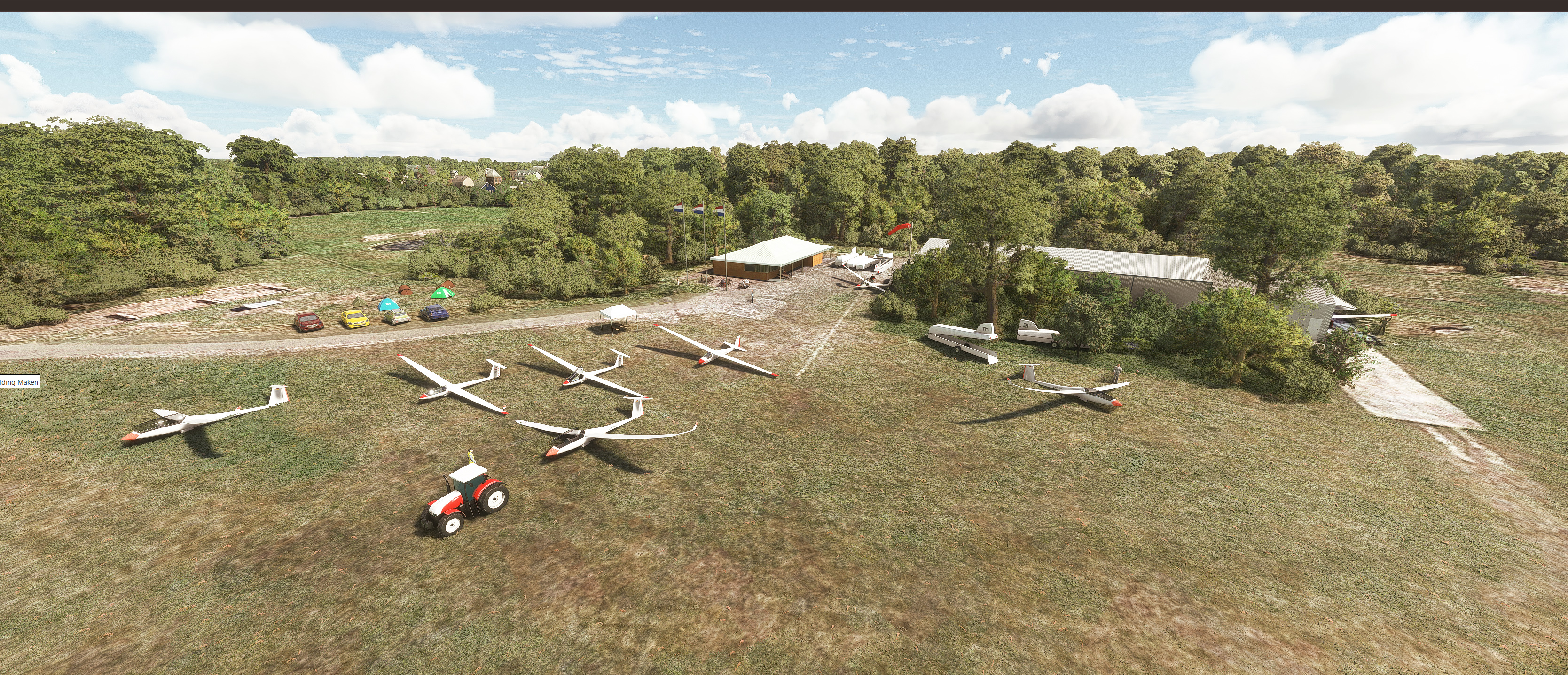 Gliding airfield Haamstede EHBU (EHHS / NL-0031) province of Zeeland - the Netherlands. - Image 1