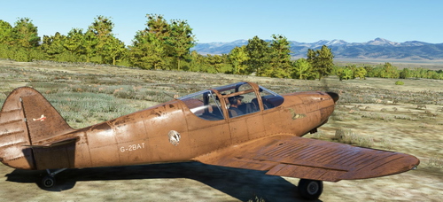 Globe Swift GC-1 ah brown "barnfind" G-2BAT