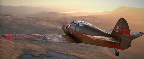 Globe Swift GC-1 ah brown & red Alice G-LWCA