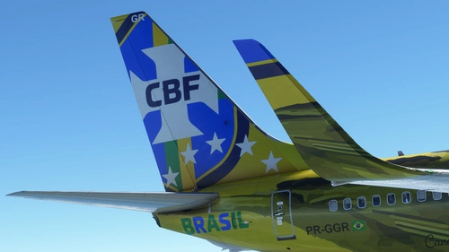 GOL CopaJet  - (PR-GGR) - 8k-resolution - PMDG 737-800