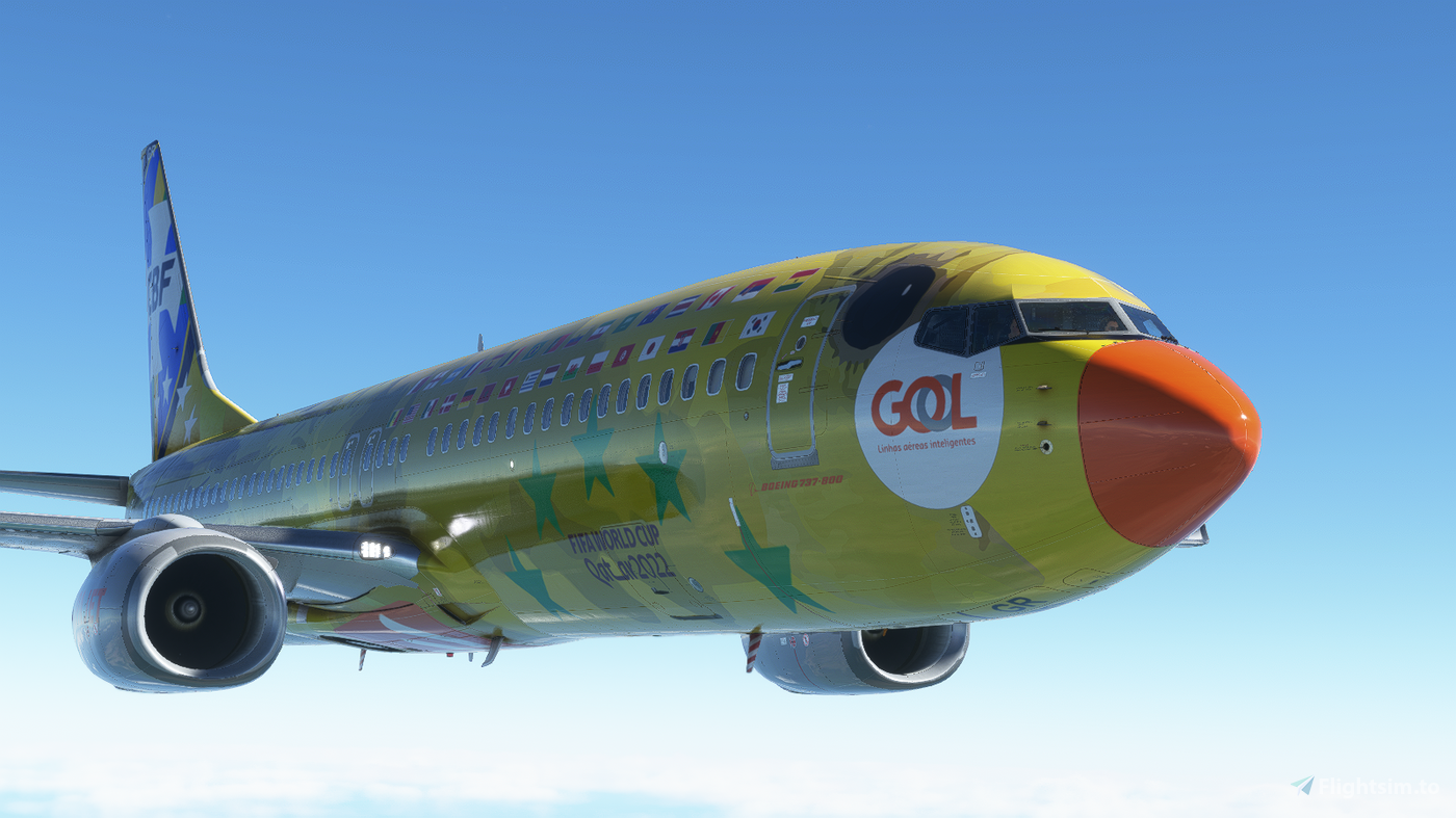 ゴル航空 737-800 PR-GUQ 1/400