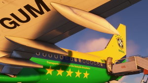 GOL Linhas Aereas 'Brazil Football' PR-GUM - PMDG 737-800 thumbnail 5