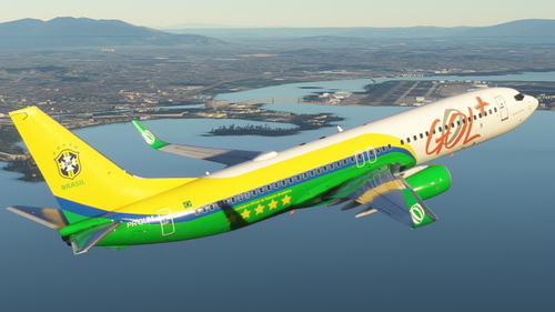 Gol Linhas Aéreas "CBF" (old colors) PR-GUM