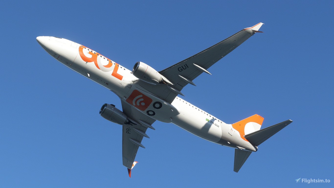 Gol Linhas Aéreas PR-GUI for Microsoft Flight Simulator | MSFS
