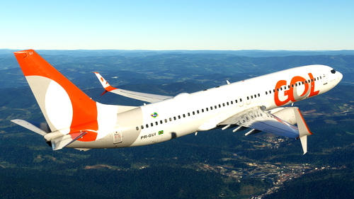 Gol Linhas Aéreas PR-GUI » Microsoft Flight Simulator