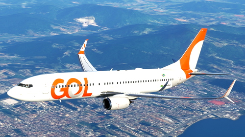 Gol Linhas Aéreas PR-GUI » Microsoft Flight Simulator