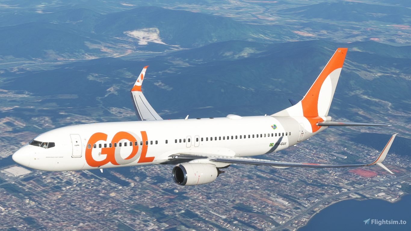 Gol Linhas Aéreas PR-GUI for Microsoft Flight Simulator | MSFS