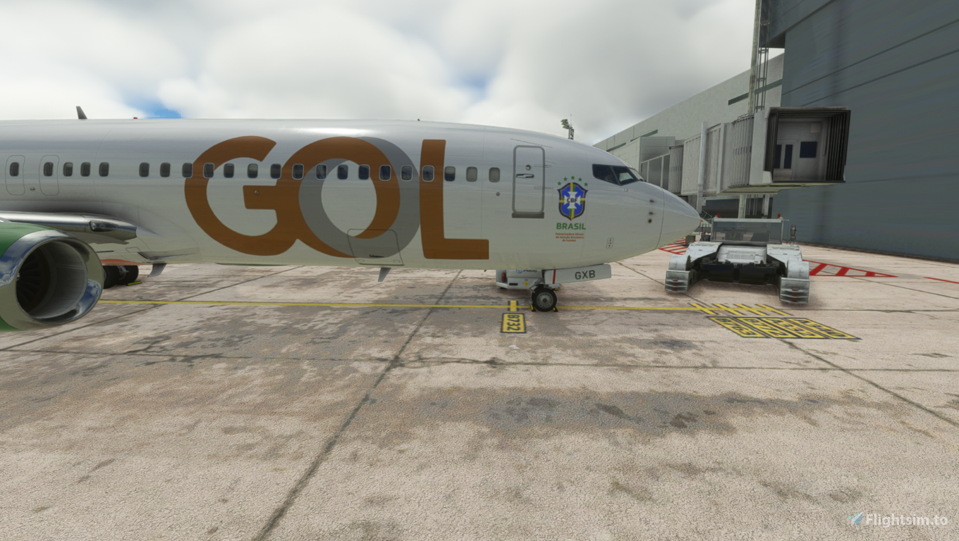 ゴル航空 737-800 PR-GXB 1/400 JC Wings 1:400 GOL Linhas Aereas Boeing B737-800 Diecast