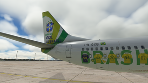 Gol Linhas Aéreas PR-GXB 2022 (PATROCINADORA OFICIAL DA SELEÇÃO BRASILEIRA DE FUTEBOL) 737-800 thumbnail 5