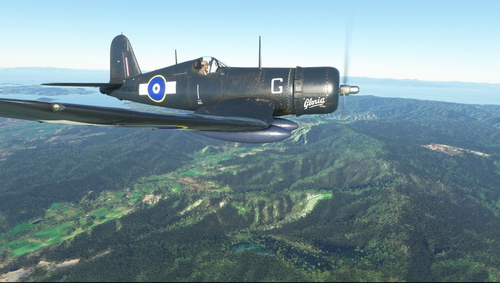 Goodyear FG-1D Corsair RNZAF NZ5233 "Gloria Lyons"