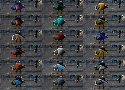 GotFriends Mini-500 racing livery set