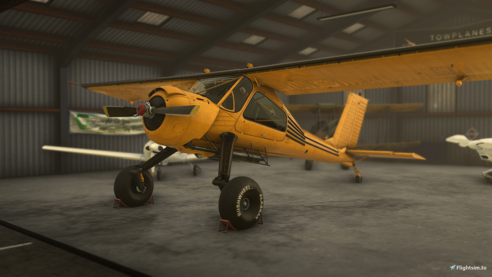 GotFriends PZL-104 Wilga 35/80 Series - Yellow Livery - Image 1