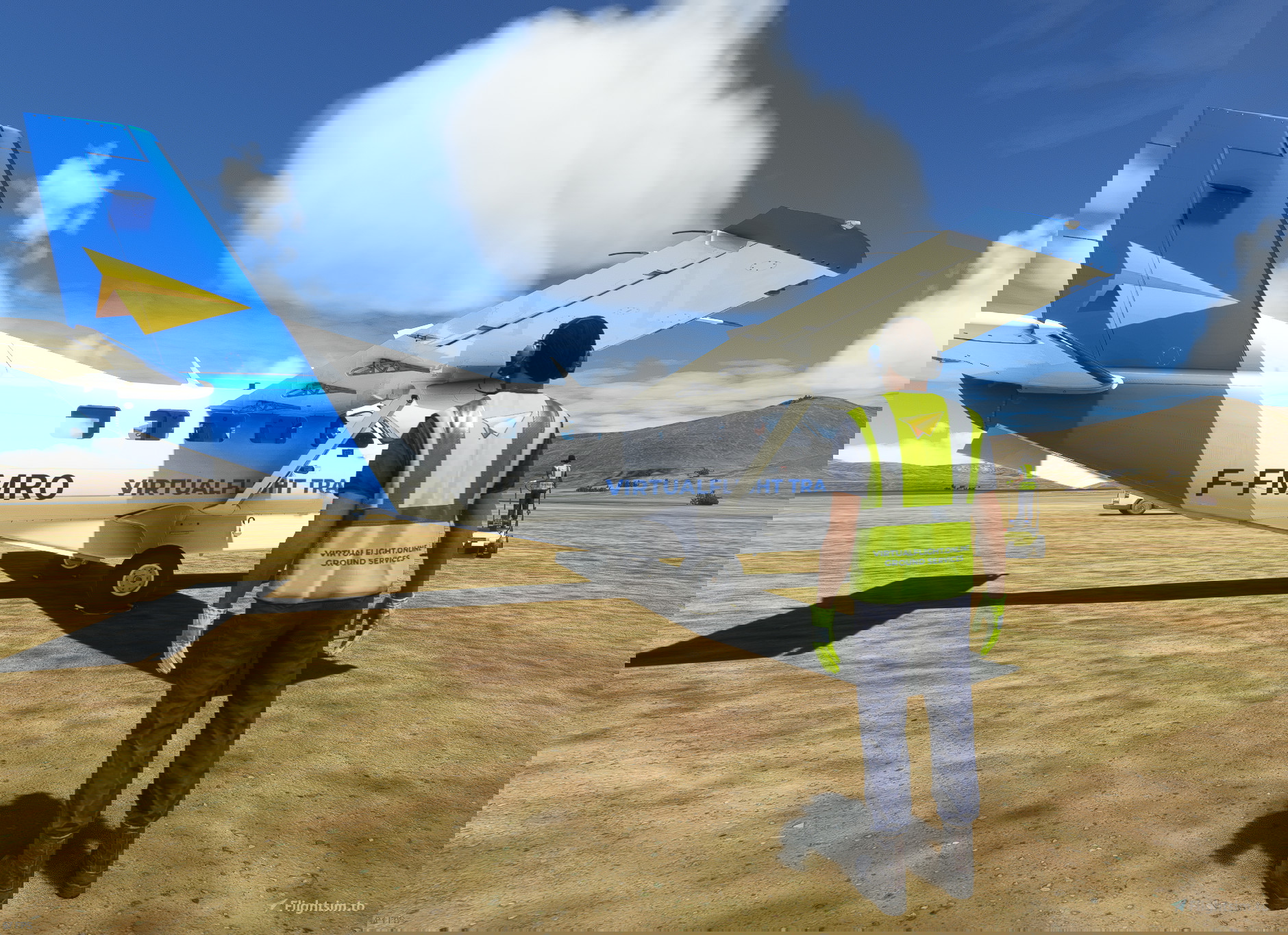 Ground Handling Uniform for Microsoft Flight