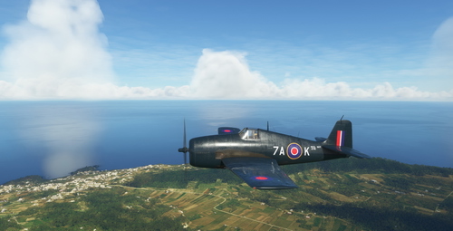 Grumman F6F-5 Hellcat Royal Navy JX785