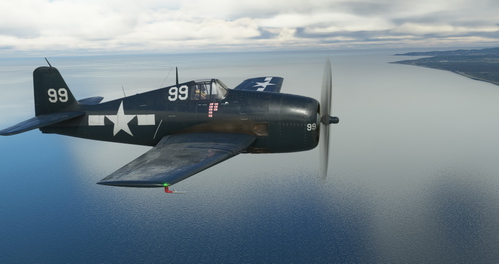 Grumman F6F-5 Hellcat US Navy #99 "Hanger Lilly"