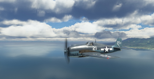 Grumman F6F-5 Hellcat US Navy VF-1 #21
