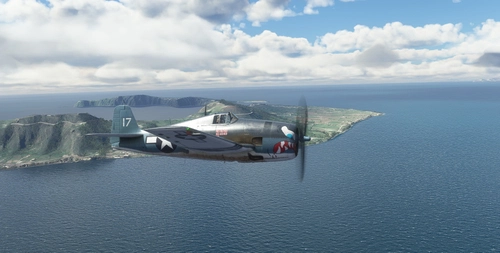 Grumman F6F-5 Hellcat US Navy VF-27 #17 Lt Stambook