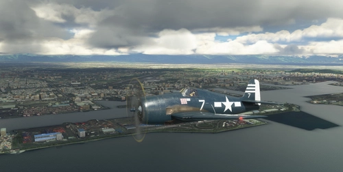 Grumman F6F-5 Hellcat US Navy VF-29 #7 Ens. R. Murray