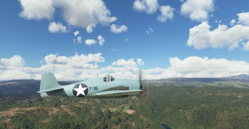 Grumman F6F-5 Hellcat US Navy VF-4 F-36 1943