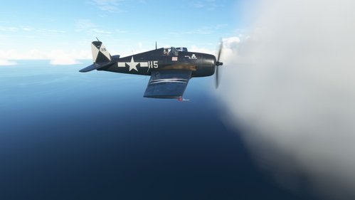 Grumman F6F-5 Hellcat US Navy VF-83 #115 'Death 'n Destruction'