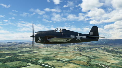 Grumman F6F Hellcat "Little Bo Peep" (fictional)