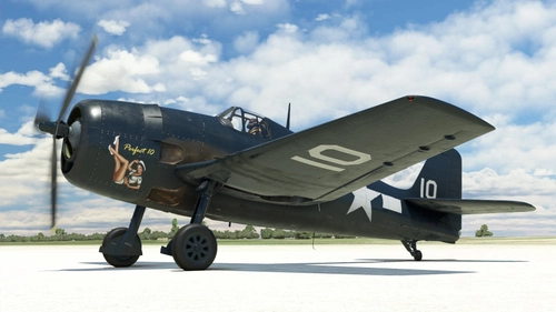 Grumman F6F Hellcat "Perfect 10" (fictional)