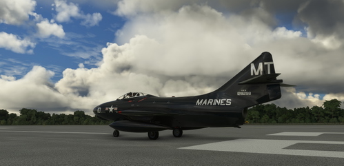 Grumman F9F-8 Cougar BuNo 128298 of VFP-62, USMC