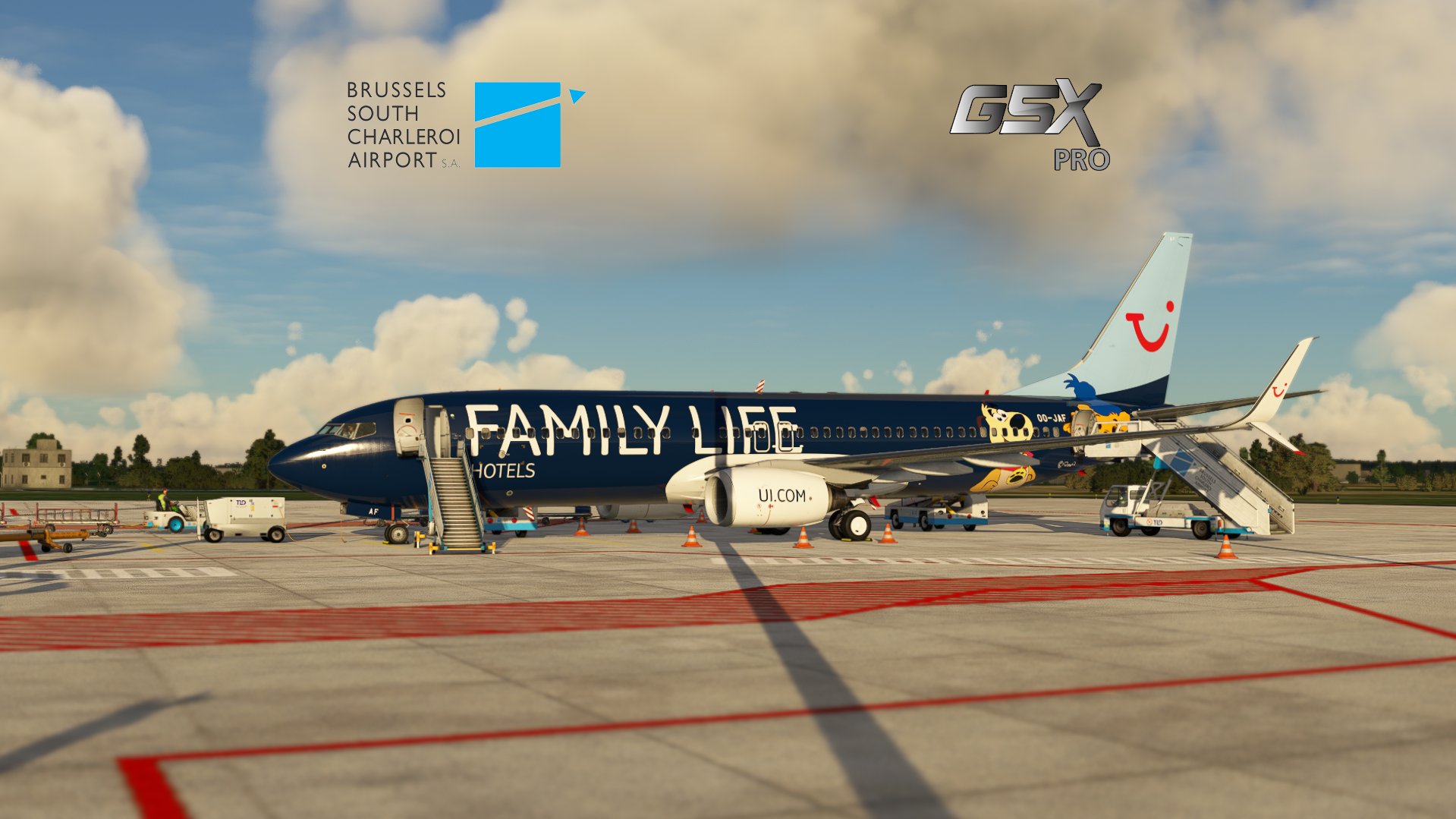 GSX Pro EBCI Charleroi Brussels South - Neve_Manuel freeware - Image 1