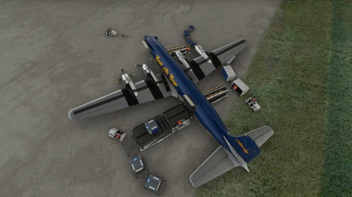 GSX Pro PMDG DC-6A Cargo Profile