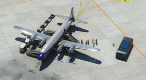 GSX Pro PMDG DC-6B Aircraft / Airplane Profile thumbnail 1