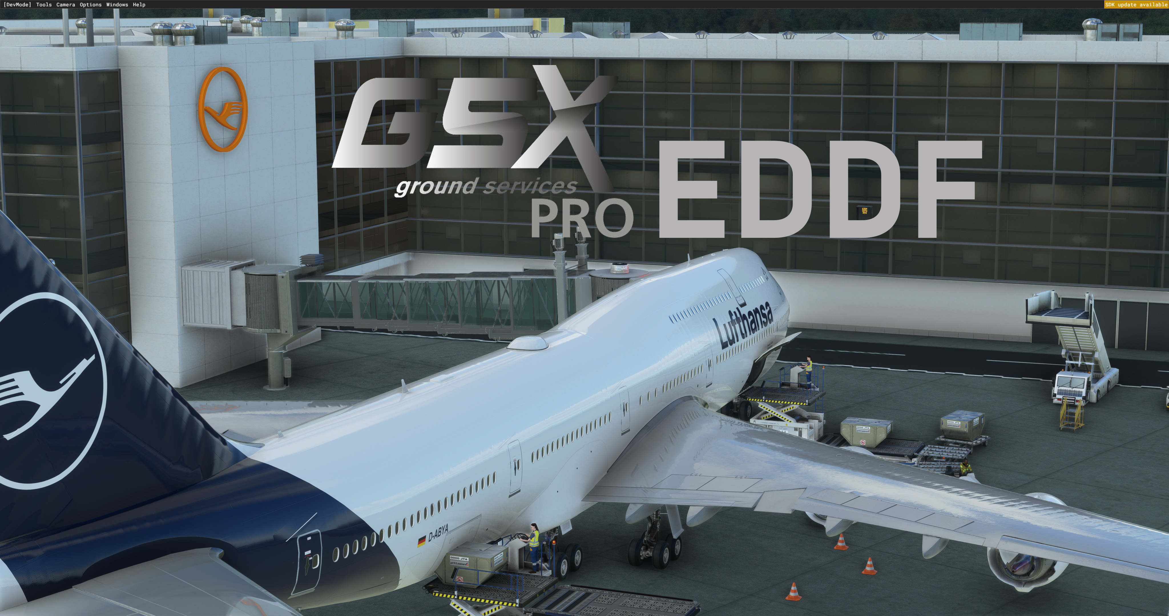 GSX Pro Profile for EDDF Asobo Premium - Frankfurt/ a.M