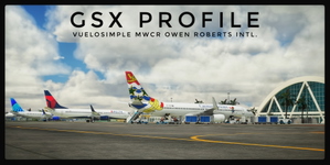 GSX Pro Profile - VueloSimple MWCR Owen Roberts Intl. thumbnail 1